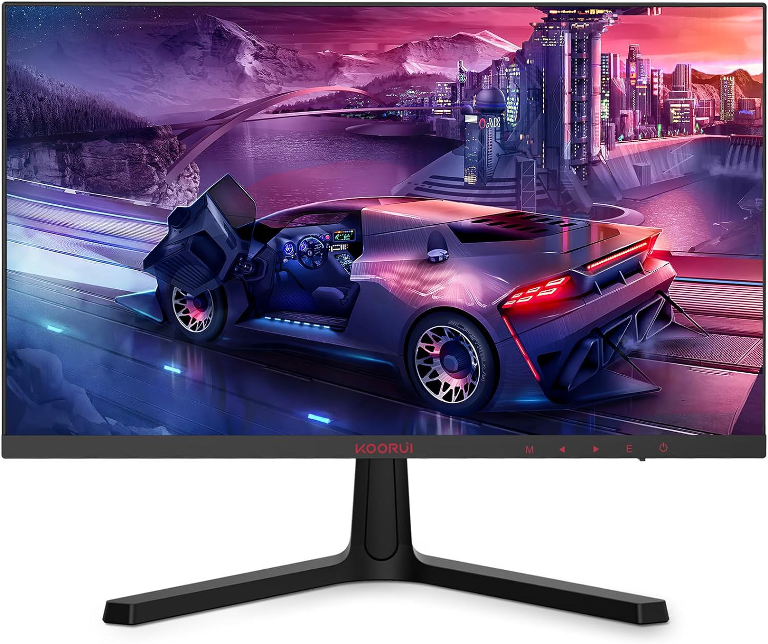 Die 24 handel-pc Von KOORUI sind ein 24 zoll schwerer computer-monitor -FHD 1080P für einen verfolgt Von 165Hz 1ms